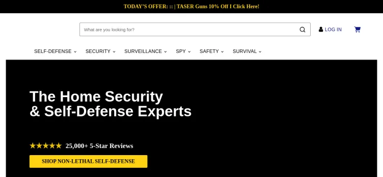 Screenshot The Home Security Superstore
