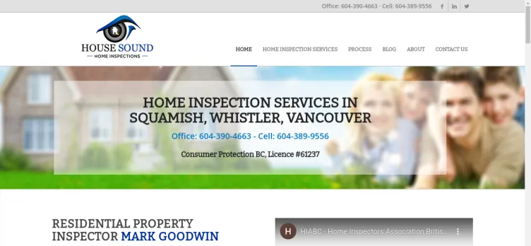 Screenshot House Sound Home Inspections