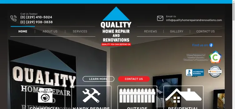 Screenshot Quality Home Repair and Renovations