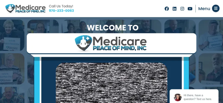 Screenshot Medicare Peace of Mind