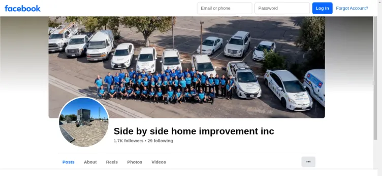 Screenshot Side By Side Home Improvements