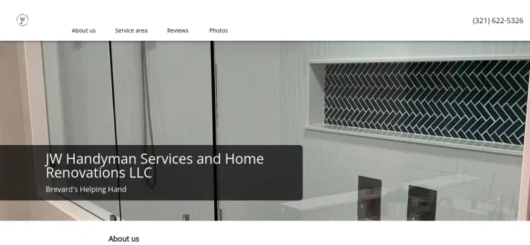 Screenshot JW Handyman Services And Home Renovations