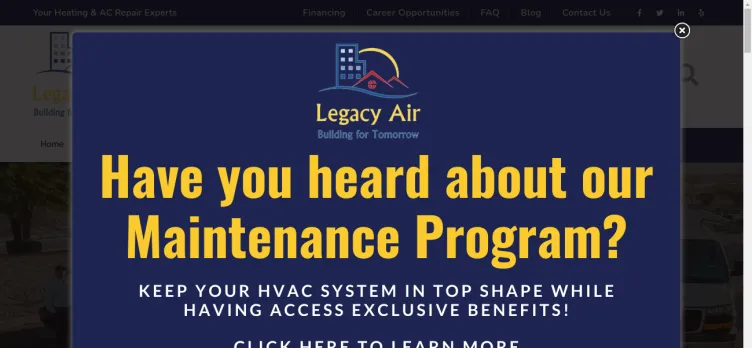 Screenshot Legacy Air