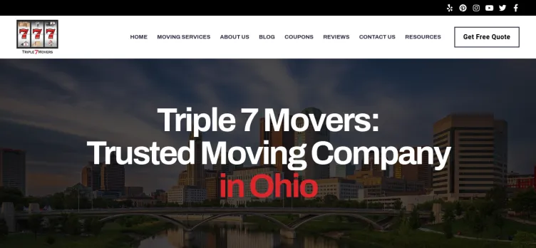 Screenshot MidWestern Movers