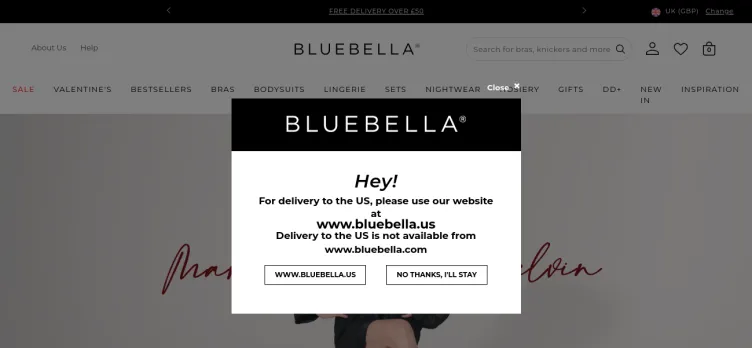 Screenshot Bluebella