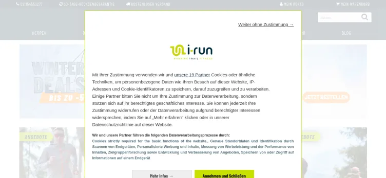Screenshot i-Run