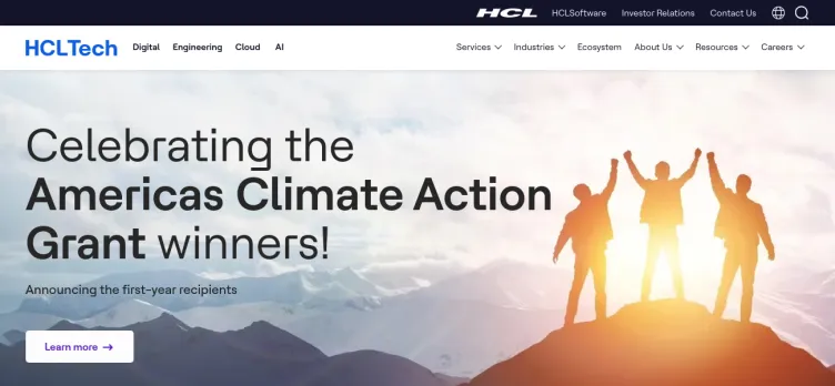Screenshot HCL Technologies