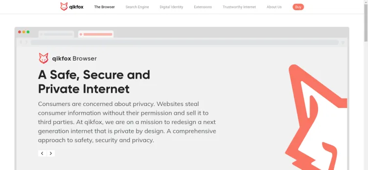 Screenshot qikfox Cybersecurity Systems