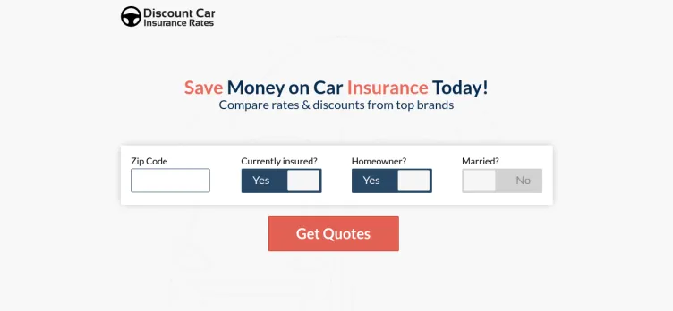 Screenshot Discount-Car-Insurance-Rates.com