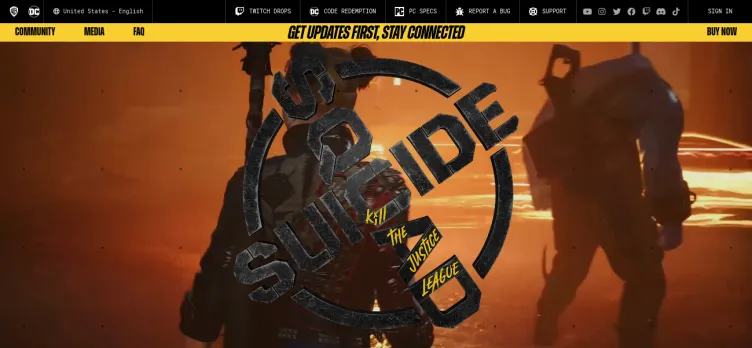 Screenshot SuicideSquadGame.com