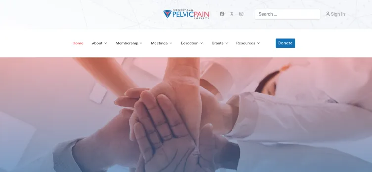Screenshot PelvicPain.org