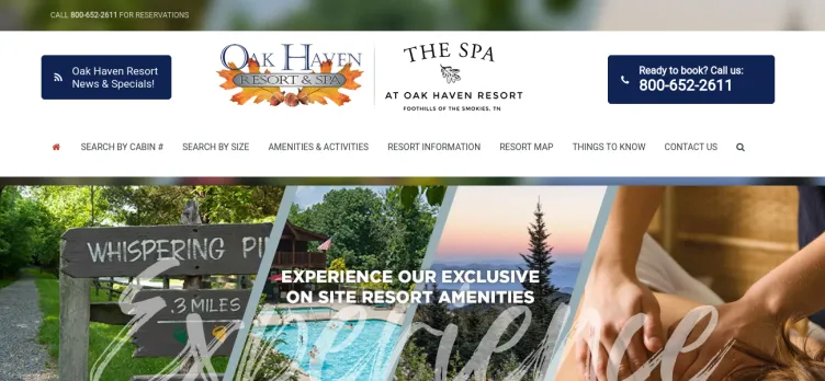 Screenshot Oak Haven Resort