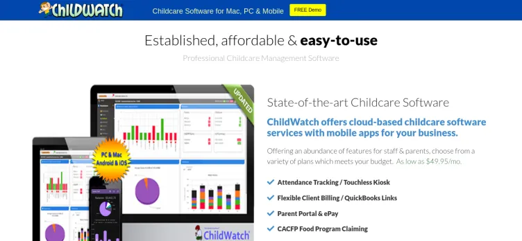 Screenshot ChildWatch