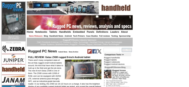 Screenshot Rugged PC Review