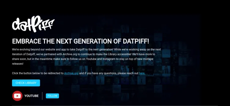 Screenshot DatPiff