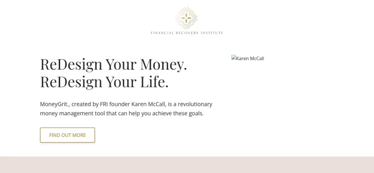 Screenshot FinancialRecovery.com