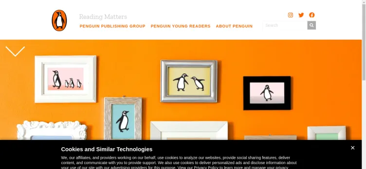 Screenshot Penguin.com