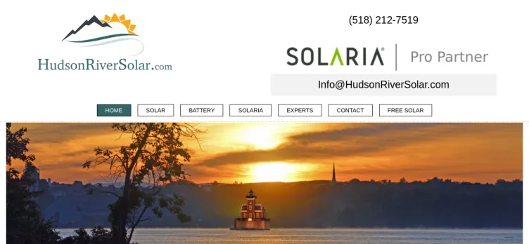 Screenshot Hudson River Solar