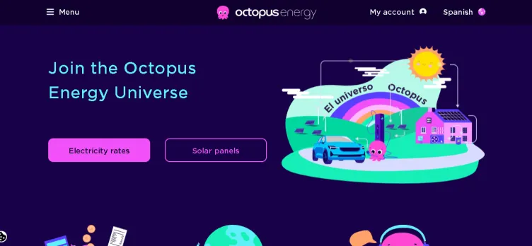 Screenshot OctopusEnergy.es