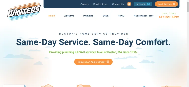 Screenshot Winters Home Services