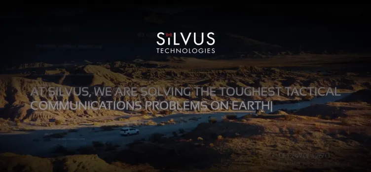 Screenshot Silvus Technologies