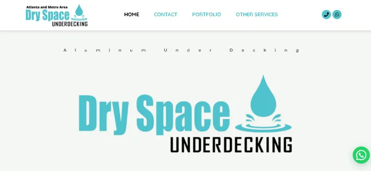 Screenshot Dry Space Under decking