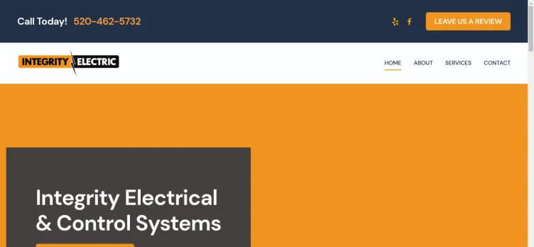 Screenshot IntegrityElectricalSystems.com