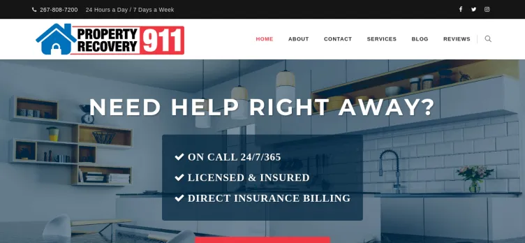 Screenshot Property Recovery 911