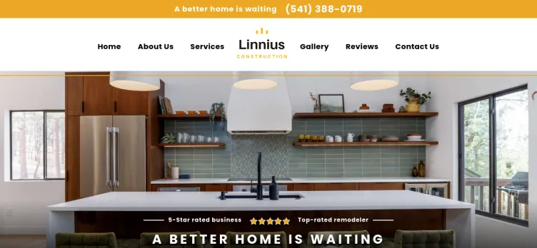 Screenshot Linnius.com