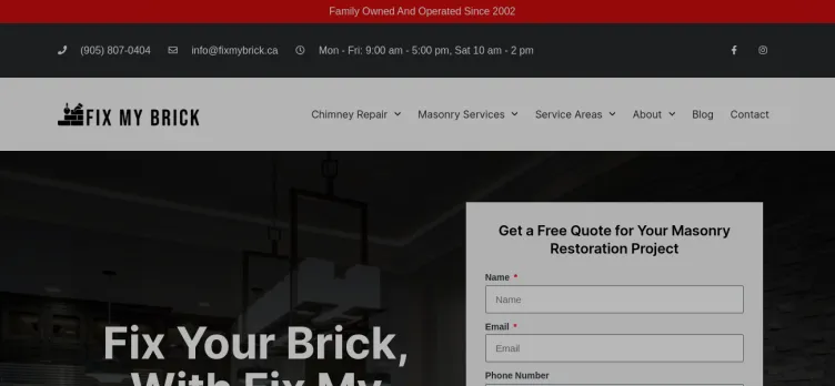 Screenshot Fix My Brick