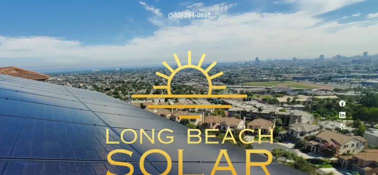 Screenshot Long Beach Solar