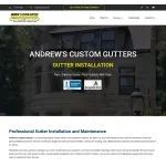 Andrew's Custom Gutters Customer Service Phone, Email, Contacts