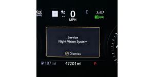 General Motors - Night vision camera calibration