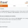 OneTravel - received "booking failed" notification when flight was actually confirmed.