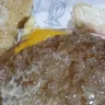McDonald's - roach sack and looks like a piece of wood soak up in burger