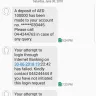 Mashreq Bank - unauthorize login attempt to online account