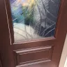 Masonite - glass insert in fibreglass door shifted