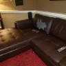 The RoomStore - peeling of the fake leather on the couch I purchased from the roomstore