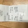 JFK Airport - the bill is incorrect (liquid)