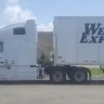 Western Express - western express trucks parking in private parking lot