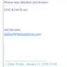 The Ticket Clinic - spam email. attempting to defraud