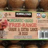 Costco - kirkland organic free-range eggs