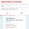 Sonic Drive-In - store always being out of something or closed during opening hours
