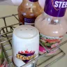 Steers - dirty table and dirty catsup bottles