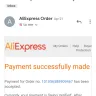 AliExpress - payment not received / goods not delivered (legal notice)
