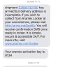 Aramex International - delivery/shipment is missing