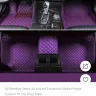 BeddingInn - all weather all around purple custom fit car mats