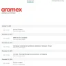 Aramex International - lost shipment number 32649265935