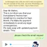 Deem Finance - Request for delaying the payment