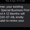 Etisalat - over charged bill